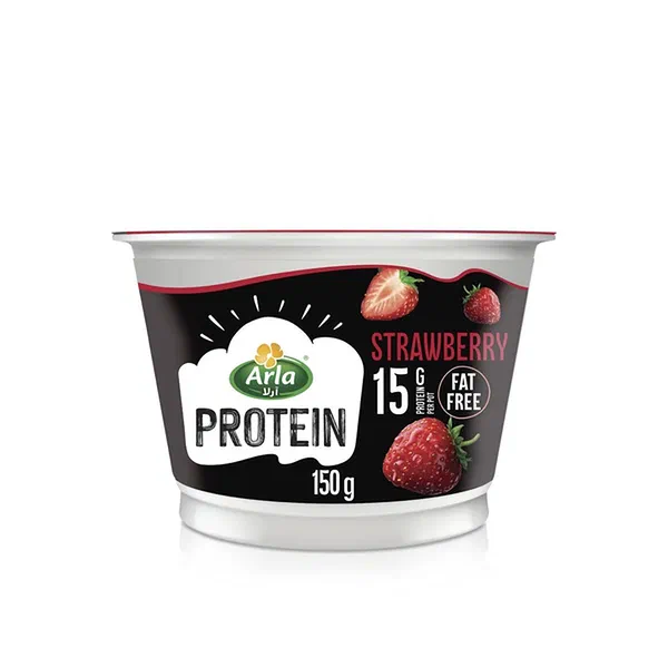 ARLA PROTEIN STRAWBERRY FLAVORED HIGH PROTEIN GREEK YOGURT 150G