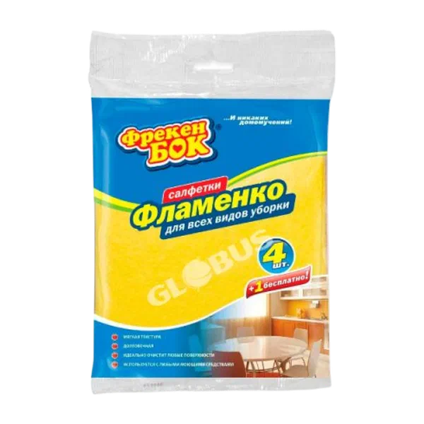 Салфетка д/уборки Фрекен бок унив 5шт
