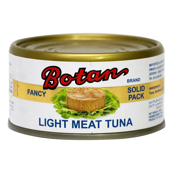 BOTAN PREMIUM LIGHT MEAT TUNA SOLID PACK IN OIL 185G
