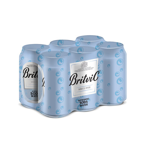 Britvic Club Soda Water 300Ml X6