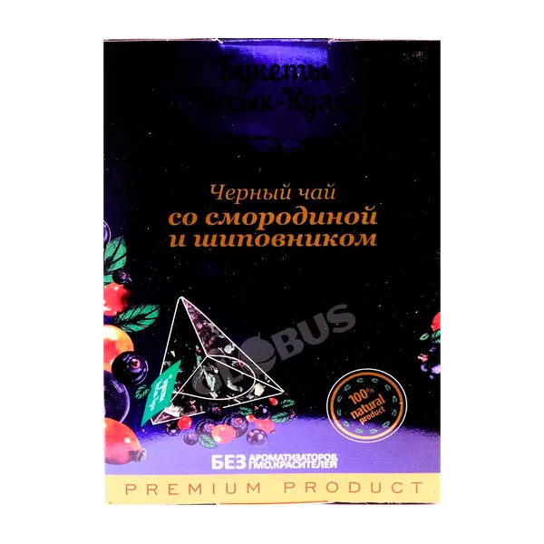 Чай Букеты Иссык-Куля смород/шипов черн 15пак/пир