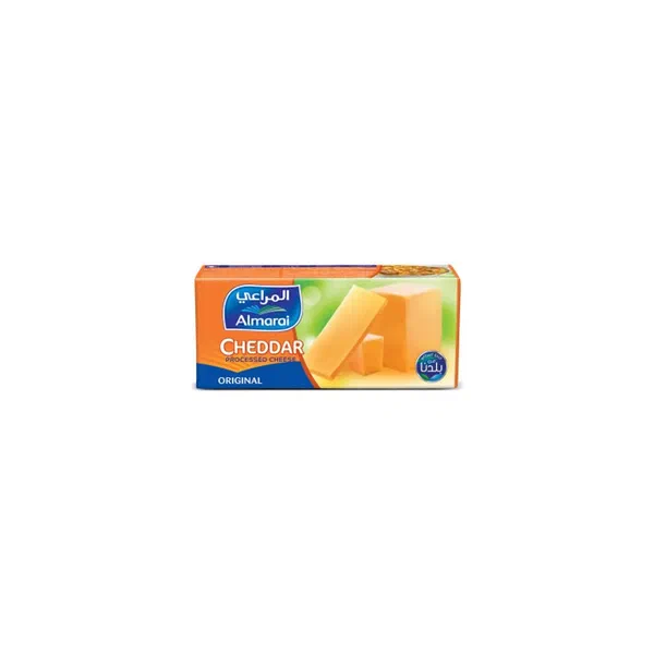 ALMARAI FRESH FULL FAT CHEDDAR YELLOW CHEESE BLOCK 250G