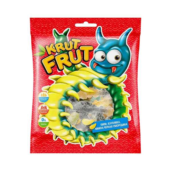 Krut Frut Сороконожки мармелады 70г
