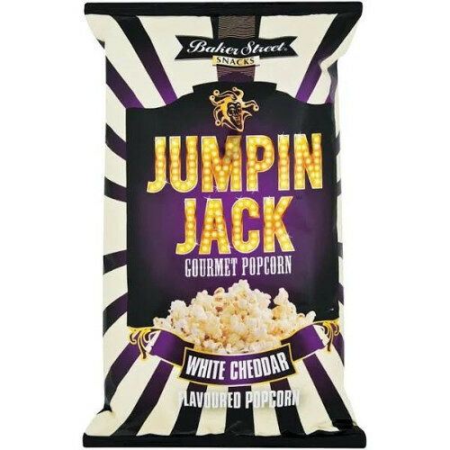 Jumping Jack Popcorn White Cheddar 100g