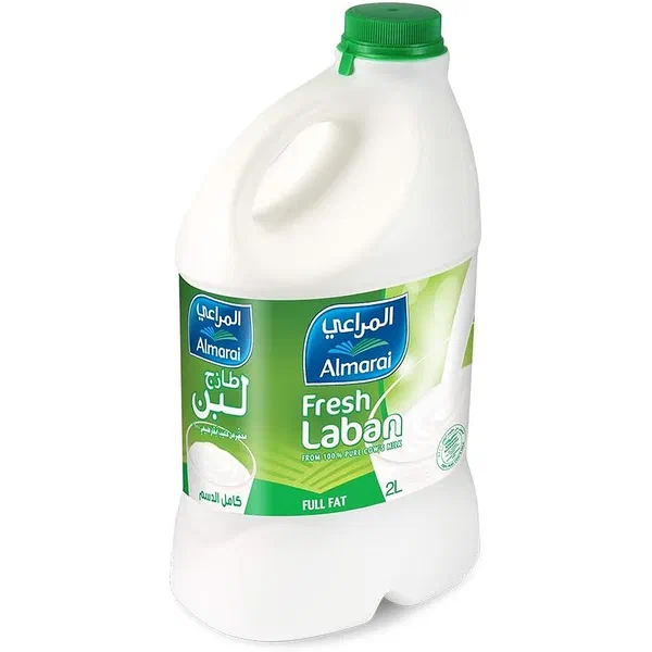 ALMARAI F/LABAN FF PLASTIC 2LTR - FULL FAT FRESH LABAN IN PLASTIC