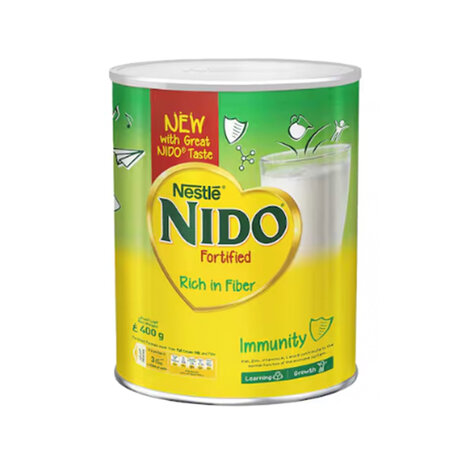 Nido Grow Fiber Milk Powder Tin 400Gm