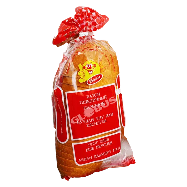 Батон Элита Высший сорт 450г АЗО-Элита