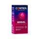Control Sensual Dotslines Condoms 12Pcs