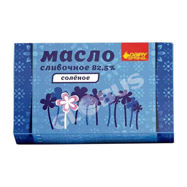 Масло сливочное Dairy Spring соленое 82,5% 180г