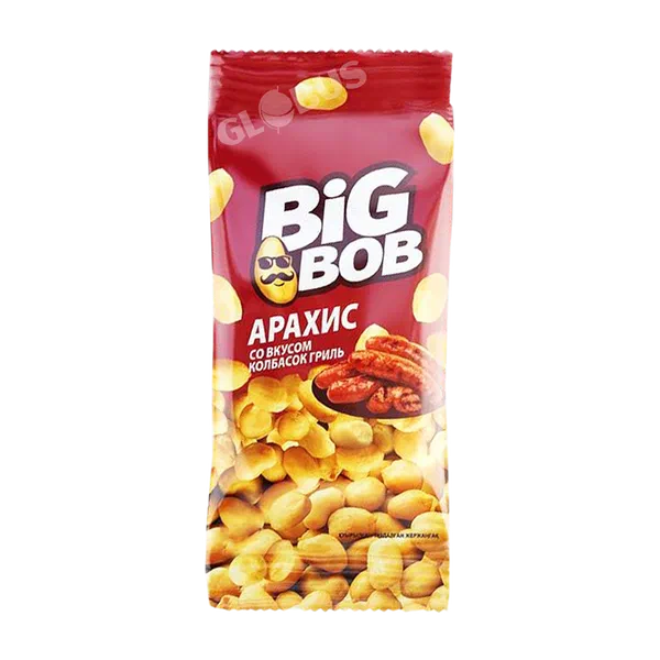 Орехи Big Bob Арахис колбаски гриль 50г п/п