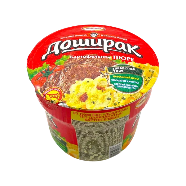Пюре картоф. Доширак мяс 40г стак