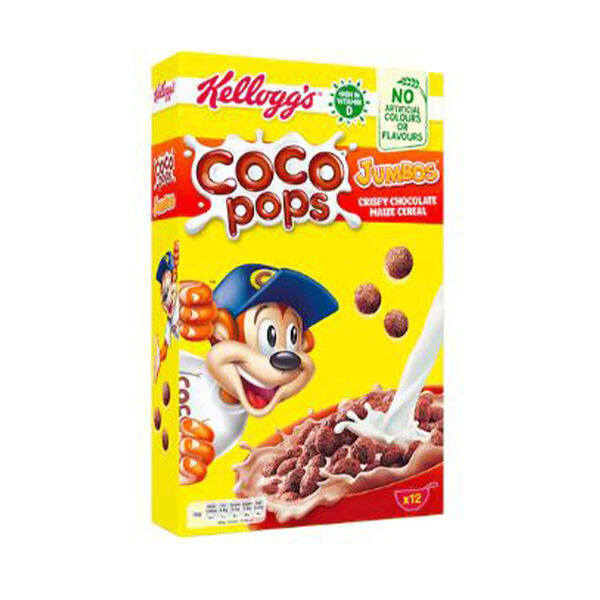 Kellogg'S Cereals Coco Pops Jumbos 330Gm
