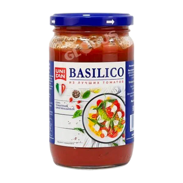UNIDAN BASILICO соусу 350г ст/б