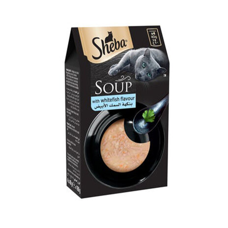 Sheba Tuna Soup 4X40Gm