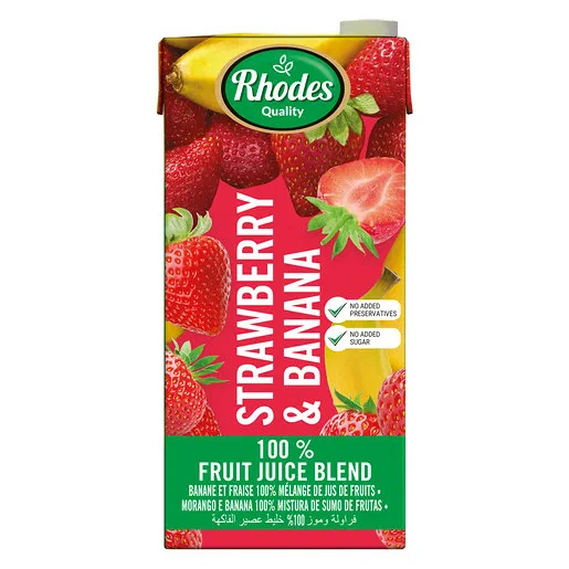 Rhodes Strawberry Banana 1l