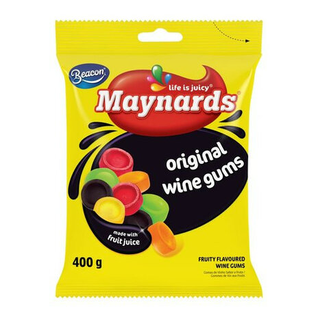 Maynards Original Round Wine Gums 400g