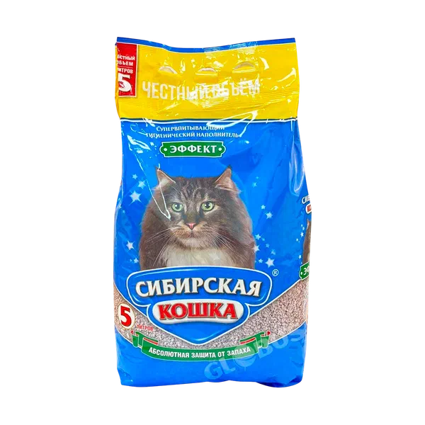 Наполн д/кош туалет Сибирская Кошка Эффект 5л