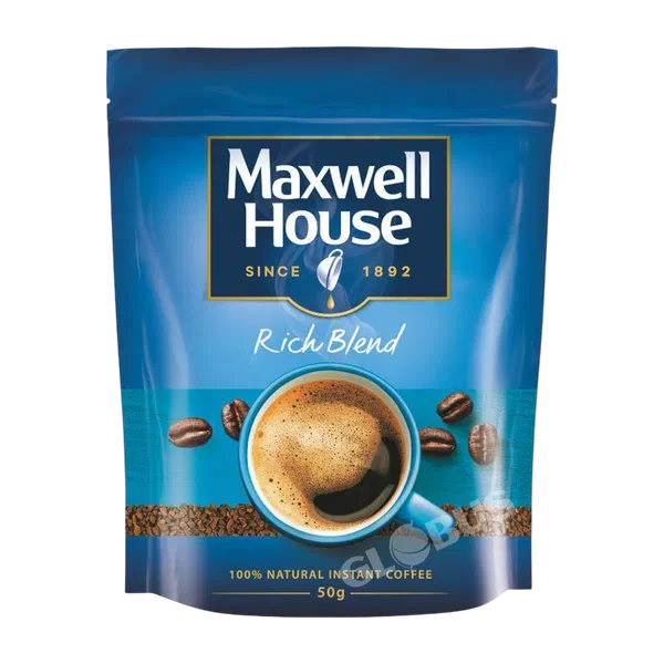 Maxwell House аралаштырма кофеси 50г д/п