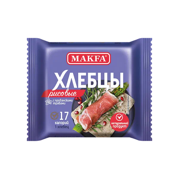 Хлебцы Makfa воздушные рисовые 60г