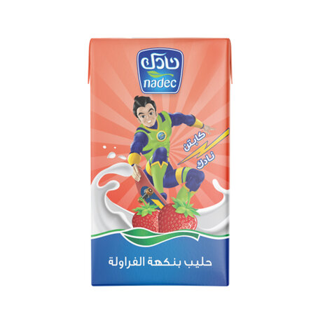 Nadec Uht Milk Strawbery 125 Ml