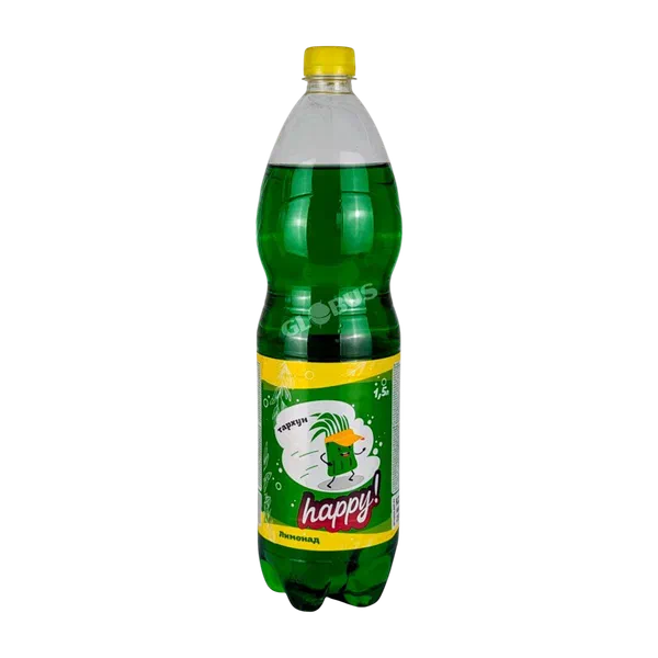 Лимонад Happy Тархун газ 1,5л п/б Казахстан 6