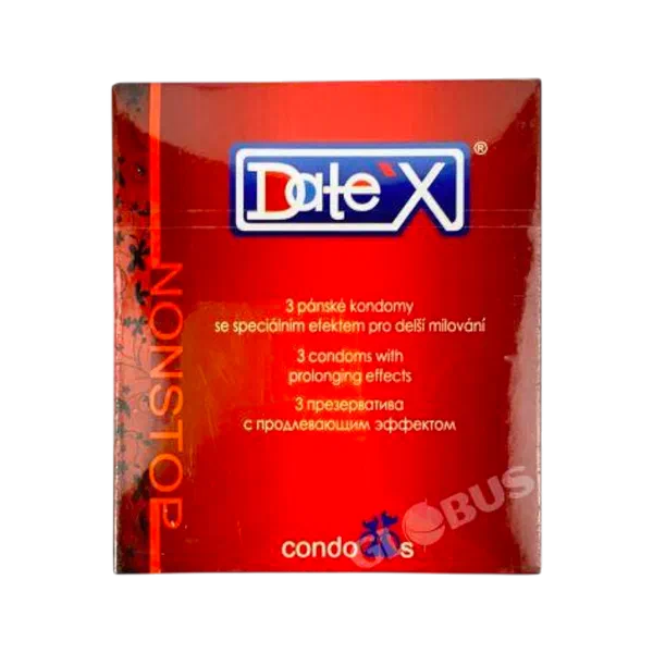 Презерватив Date'X Nonstop 3шт