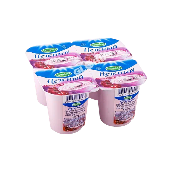 Йогурт Campina Нежный вишня 1,2% 100г 24