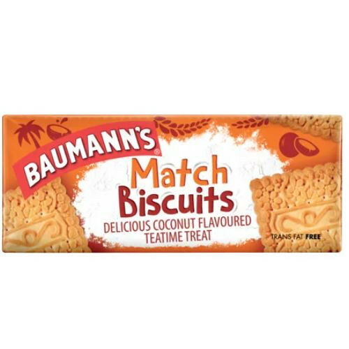 Baumann's Biscuits Match 180g