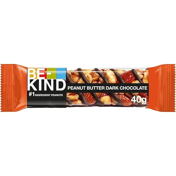 BE-KIND PEANUT BUTTER DARK CHOCOLATE FRUIT AND NUT BAR 40G