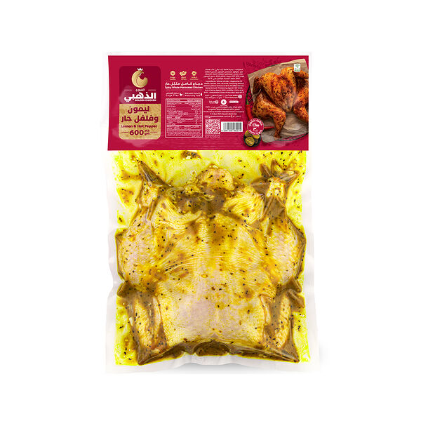 Golden Chicken Marinated Whole Chicken Lemon Pepper
