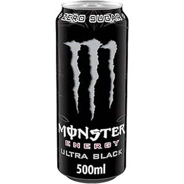 MONSTER ENERGY DRINK BLACK 500ML - MONSTER BLACK ENERGY DRINK