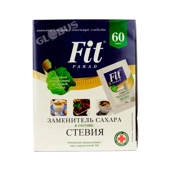Заменитель сахара Fit Parad №8 на основе эритритола 60шт саше