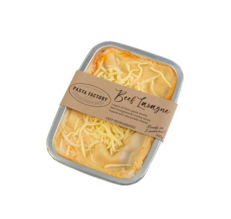 Pasta Factory Baked Beef Lasagne 300g (Fresh)