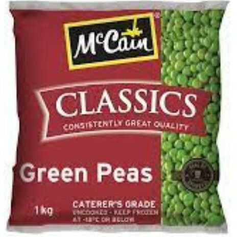 McCain Frozen Peas 1kg