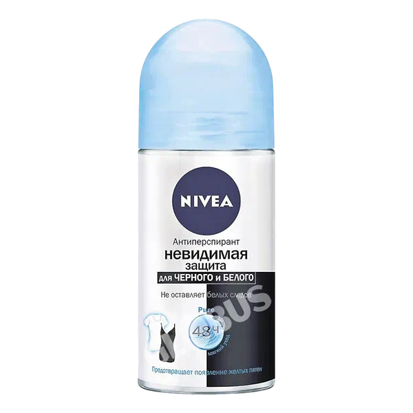 Nivea Pure кара жана ак үчүн рол. аялдардын дезодоранты 50мл
