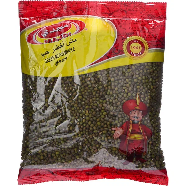 MAJDI WHOLE GREEN MUNG BEANS TRADITIONAL REGIONAL PULSE 800G
