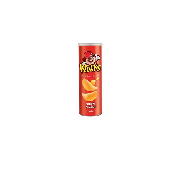 Kracks Potato Chips Original 160 Gm