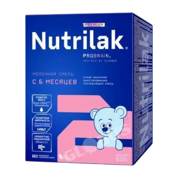 Nutrilak Premium сүт балдар аралашмасы 6 айдан баштап 600г
