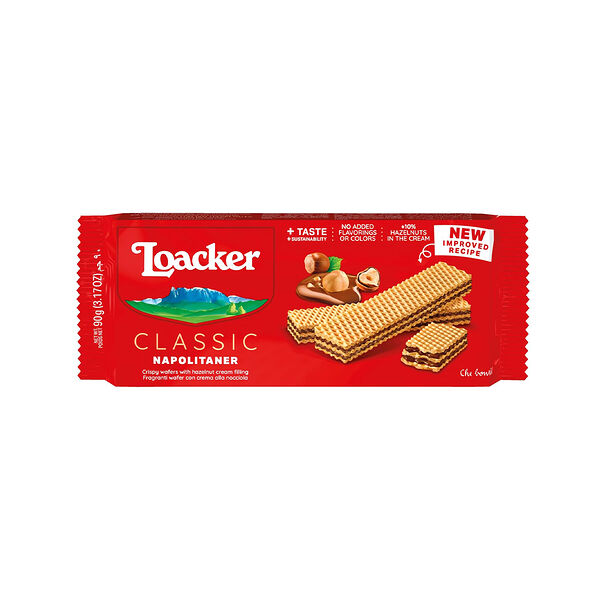 Loacker Classic Napolitaner 90 Gm