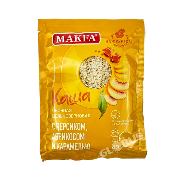 Каша Макфа овсян пер/абр. с карамелью 40г