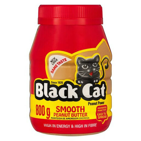 Black Cat Smooth Peanut Butter 800g