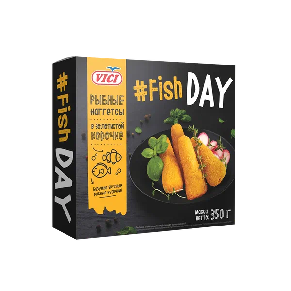 Рыбные наггетсы Vici Fish Day 350г
