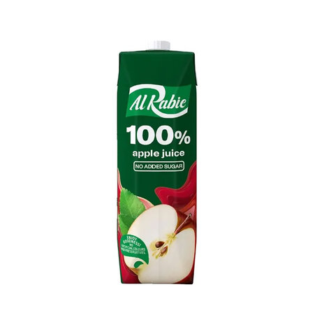 Alrabie 100% Apple Juice No Added Sugar 250Ml