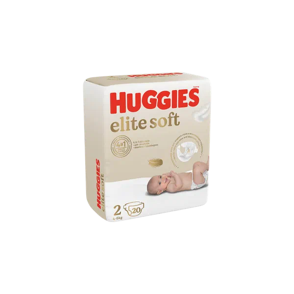 Подгузники детск Huggies Elite Soft 2 20шт