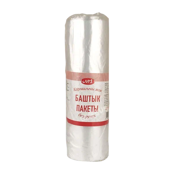 Пакеты б/ручк №1 рулон 25*36 300шт Дж PL1