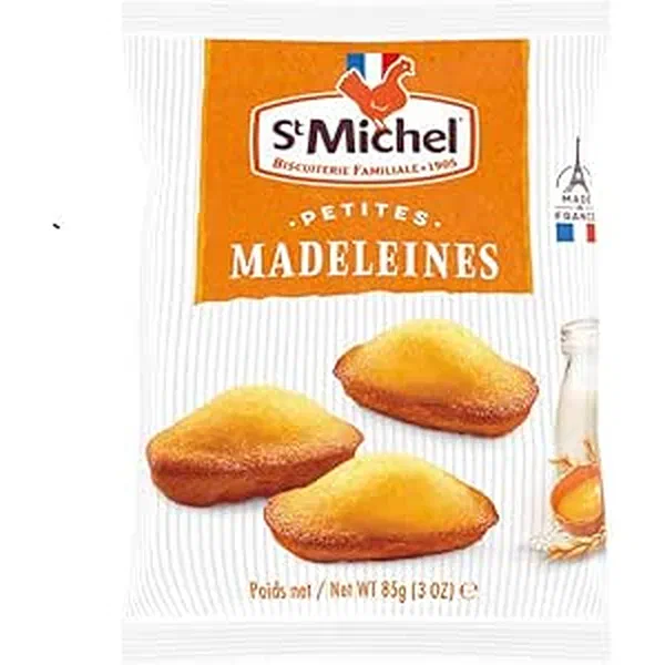 ST. MICHEL FRENCH PLAIN SPONGE CAKES TRADITIONAL RECIPE 85G