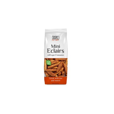 Crispico Mini Éclair Snacks Cinnamonsugar 125Gm