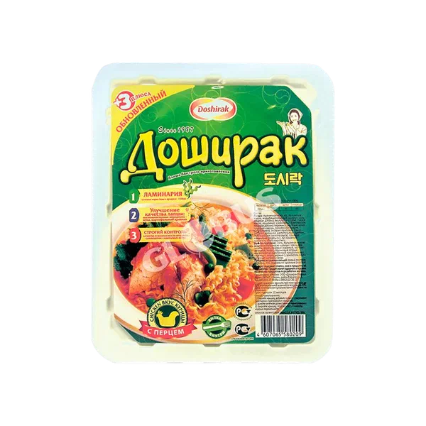 Вермишель б/п Доширак кур 90г чашка
