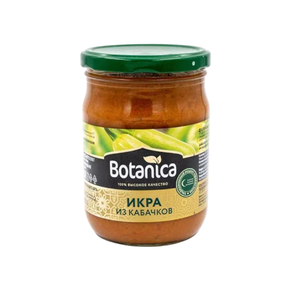 Икра из кабачков Botanica ГОСТ в/с 450мл ст/б