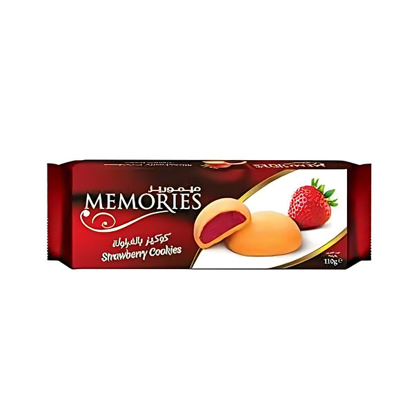 Memories Strawbery Cookies 100 Gm